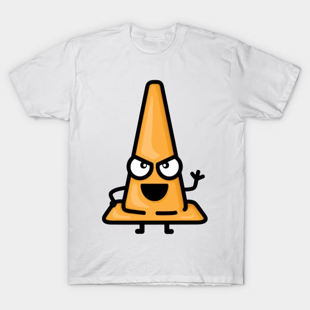 Evil Cone 2 T-Shirt by hoddynoddy